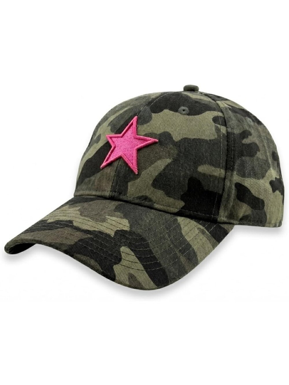 Cute Embroidered Star Baseball Cap - Adjustable Women's Aesthetic Hat